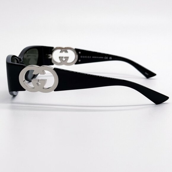 NEW GUCCI GG1824S 001 WOMEN BLACK SUNGLASSES GUCCI main image 4